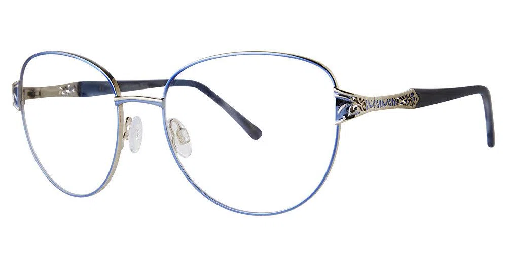 Sophia Loren SLM322 Eyeglasses - Azure - view 2